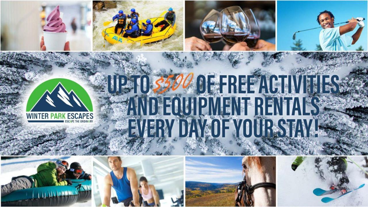Ski In-Out Luxury Condo #3425 With Huge Hot Tub & Great Views - 500 Dollars Of Free Activities & Equipment Rentals Daily Winter Park Exterior foto